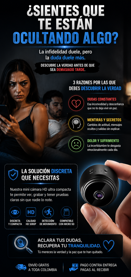 Mini cámara - SafeHome