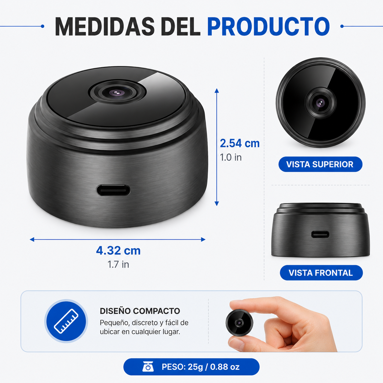 Mini cámara - SafeHome