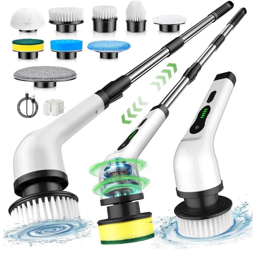 CleanMaster - Cepillo Eléctrico de Limpieza 9 en 1
